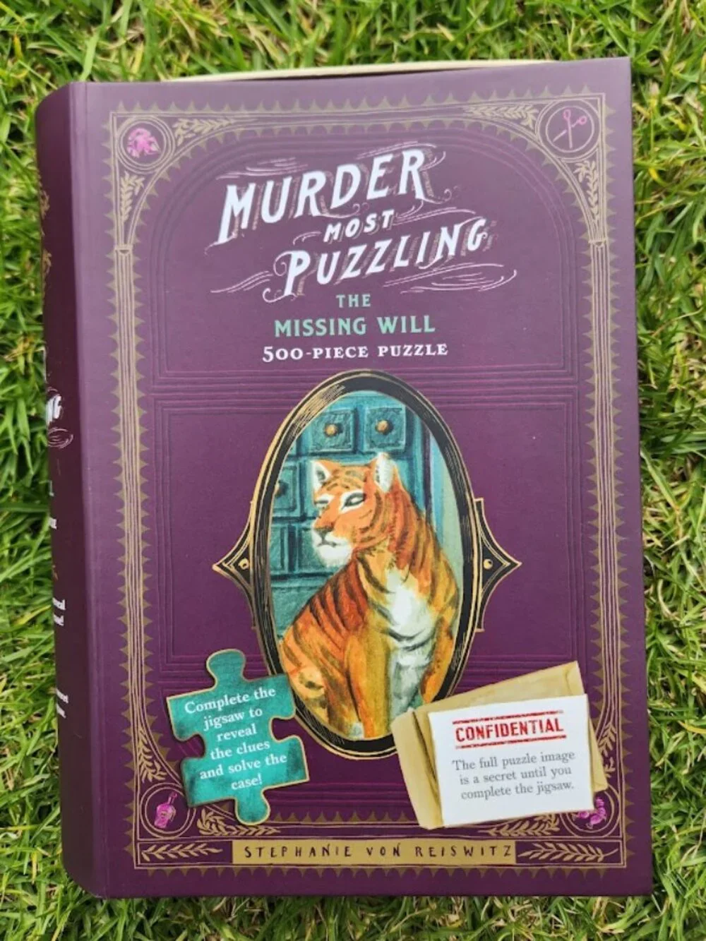 Murder Most Puzzling The Missing Will 500 Piece Jigsaw Puzzle Mystery by Chronic